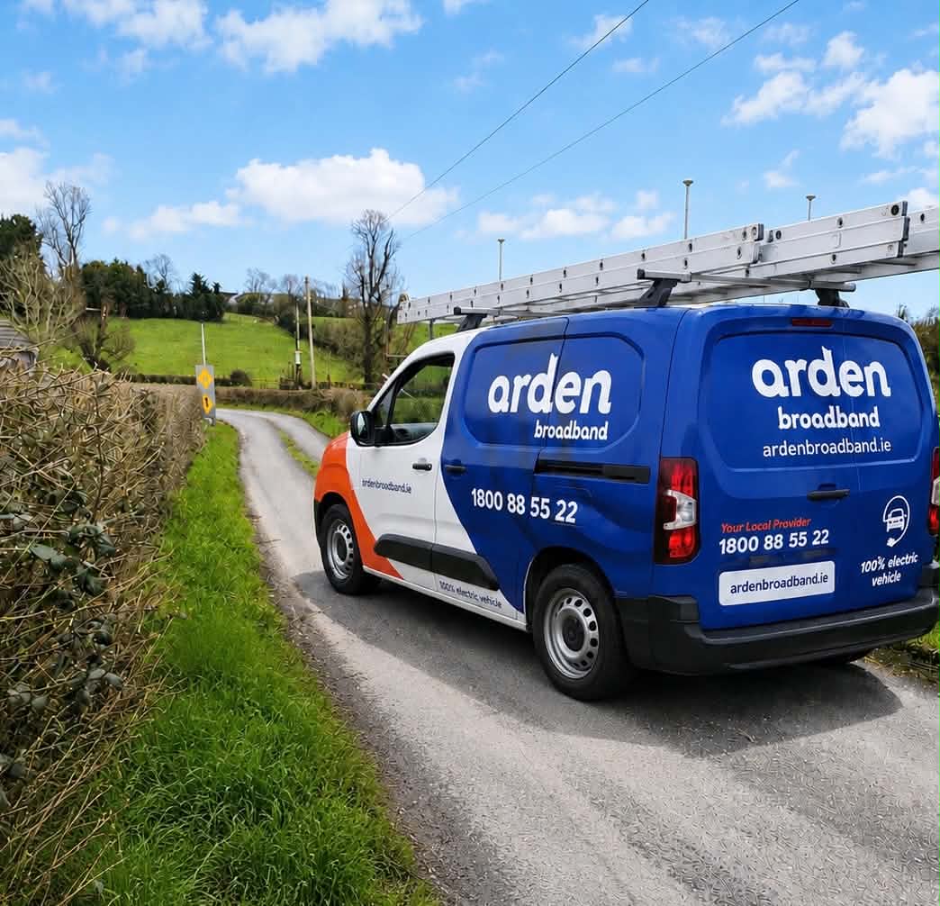 Arden Broadband van connecting rural Ireland